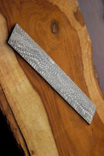 Damascus Steel Billet – Ladder Pattern